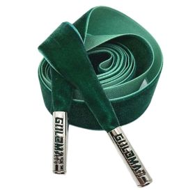 Single-Sided Velvet Flat Drawstring Decorative Replacement Drawstring for Hoodies Sweatpants Shorts,Dark Green