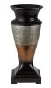 17.5" Tall Polyresin Decorative Vase "Naomi", Egyptian Design
