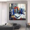 Hand Oil Painting In the Desert Abstract Original Abstract Painting Original Oil Painting Abstract Wall Art Canvas Living Room Decoration