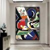 Hand Oil Painting Abstract Original Abstract Painting Original Oil Painting Abstract Wall Art Canvas Living Room Decoration