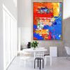 Hand Oil Pianting Abstract painting Original painting Hand painted canvas art Wall Art painting Custom oil painting Abstract art Home Hallway Hall Dec