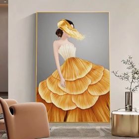 Handmade Modern Oil Painting On Canvas Abstract Oil Painting Hand Painted Large Wall Art Home Decor Living Room hallway bedroom luxurious decorative p (Style: 11, size: 60x90cm)