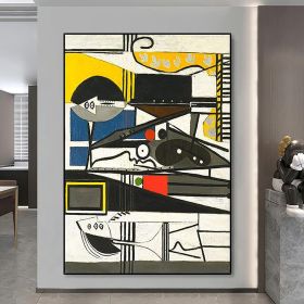 Handmade Oil Painting Picasso Style Oil Painting on Canvas Abstract Figurative Wall Art Original Handmade Artwork Home Office Decor Living Room Bedroo (Style: 11, size: 50x70cm)