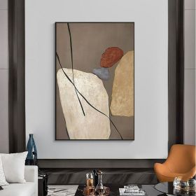 Original Oil Painting Abstract Brown Oil Painting on Canvas Abstract Modern Hand Painting Wall Art Painted On Canvas Painting original For Home Decor (Style: 01, size: 140x210cm)