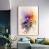 Hand Painted Oil Paintings Flower Oil Paintings On Canvas Wall Art Decoration Modern Abstract Oil Painting Living Room Hallway Luxurious Decorative Pa