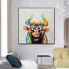 Hand Oil PaintingThe Cafe Abstract Original Abstract Painting Original Oil Painting Abstract Wall Art Canvas Living Room Decoration