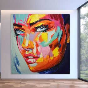 Original Oversize Acrylic Oli Painting Large Picture Canvas Acrylic Painting Hand Painted Covered Pop Art (Style: 01, size: 160x160cm)