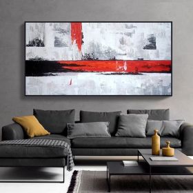 Abstract Oil Painting On Canvas Modern Oil Painting Hand Painted Large Wall Art For Home Decor (Style: 01, size: 140x280cm)