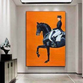 Hand Painted Modern Figure Oil Painting On Canvas Abstract Art Acrylic Painting Hand Painted Colorful Large Wall Art For Home Decor (Style: 01, size: 90x130cm)