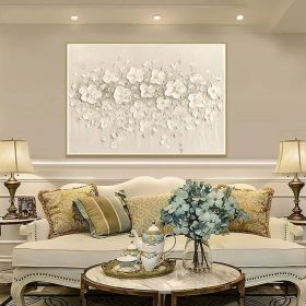 Original Flower Oil Painting On Canvas Large Textured Wall Art Custom Painting Custom Wall Art Floral Painting Modern Art Fancy (Style: 01, size: 50x70cm)