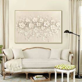 Original Flower Oil Painting On Canvas Large Textured Wall Art Custom Painting Custom Wall Art Floral Painting Modern Art Fancy (Style: 01, size: 100x150cm)