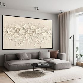 Original Flower Oil Painting On Canvas Large Textured Wall Art Custom Painting Custom Wall Art Floral Painting Modern Art Fancy (Style: 01, size: 140x210cm)