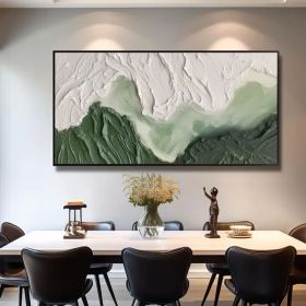 Minimalist Beach Oil Painting on Canvas Abstract Large Wall Art Custom Painting Original Texture Ocean Wall Decor Modern Living Room Art (Style: 01, size: 140x280cm)