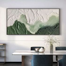 Minimalist Beach Oil Painting on Canvas Abstract Large Wall Art Custom Painting Original Texture Ocean Wall Decor Modern Living Room Art (Style: 01, size: 70x140cm)