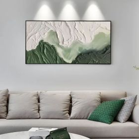 Minimalist Beach Oil Painting on Canvas Abstract Large Wall Art Custom Painting Original Texture Ocean Wall Decor Modern Living Room Art (Style: 01, size: 100x200cm)