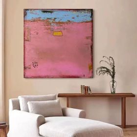 Abstract Art Original Wall Art Boho Wall Fashion painting Decor Rainbow Oil Painting Original Painting Neon Wall Art (Style: 01, size: 100x100cm)