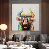 Hand Oil PaintingThe Cafe Abstract Original Abstract Painting Original Oil Painting Abstract Wall Art Canvas Living Room Decoration