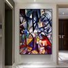 Hand Oil Painting Abstract Original Abstract Painting Original Oil Painting Abstract Wall Art Canvas Living Room Decoration