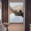 Handmade White Painting On Canvas Large Canvas Wall Art oOriginal Abstract Art Oversized Canvas Art Huge Wall Art Canvas Original Painting