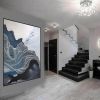 Handmade White Painting On Canvas Large Canvas Wall Art oOriginal Abstract Art Oversized Canvas Art Huge Wall Art Canvas Original Painting