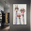 Handmade Oil Painting Canvas Wall Art Decoration Modern Animal Home Entryway Living Room Bedroom Luxurious Decoration Painting