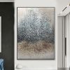Hand Painted Oil Paintin Wall Art On Canvas Grey Modern Abstract Classic Living Room Hallway Luxurious Decorative Painting