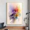 Hand Painted Oil Paintings Flower Oil Paintings On Canvas Wall Art Decoration Modern Abstract Oil Painting Living Room Hallway Luxurious Decorative Pa