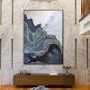 Handmade White Painting On Canvas Large Canvas Wall Art oOriginal Abstract Art Oversized Canvas Art Huge Wall Art Canvas Original Painting
