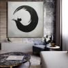 Handmade Oil Painting Large Canvas Wall Art Original Oil Painting On Canvas Black And White Painting On Canvas Modern Abstract Wall Art