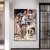 Hand Oil Painting Abstract Original Abstract Painting Original Oil Painting Abstract Wall Art Canvas Living Room Decoration