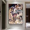 Hand Oil Painting Abstract Original Abstract Painting Original Oil Painting Abstract Wall Art Canvas Living Room Decoration