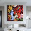 Hand Oil Painting In the Desert Abstract Original Abstract Painting Original Oil Painting Abstract Wall Art Canvas Living Room Decoration